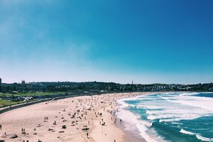 Bondi beach, sydney, australia.